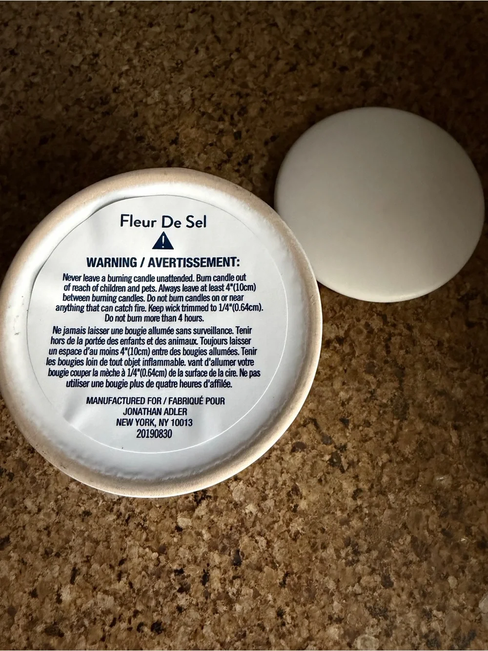 Jonathan Adler Fleur De Sel Candle